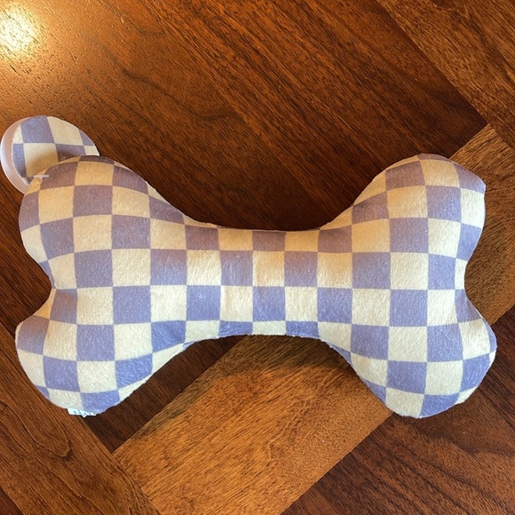 NWT CHEWY VUITON PARIS BONE SHAPED DOG TOY - SO ADORABLE - MUST SEE!!!! - Picture 2 of 7